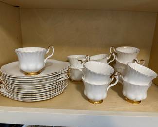 Royal Albert "Val Dor" luncheon sets