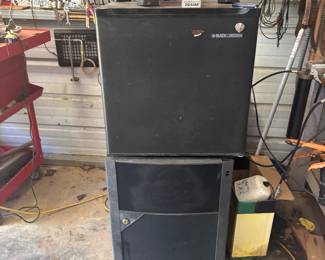 Small fridge.