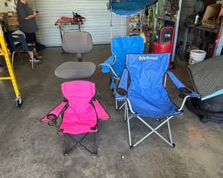 Folding chairs