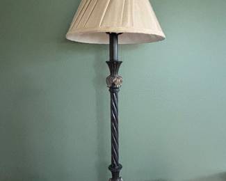1 of 2 candlestick lamp