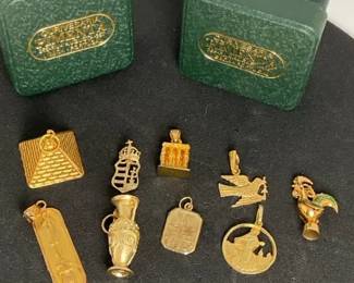Ourivesaria Pimenta 255RUA Gold Charms