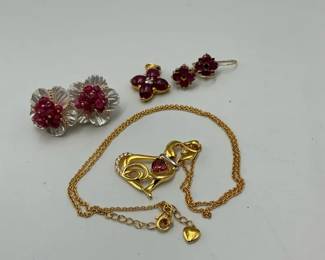 Rubylike Vintage Jewelry
