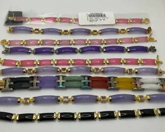 Jade And .925 Bracelets