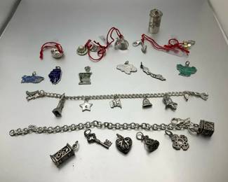 Sterling Silver Charms  Bracelets