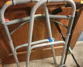 Medical equipment including walker and canes