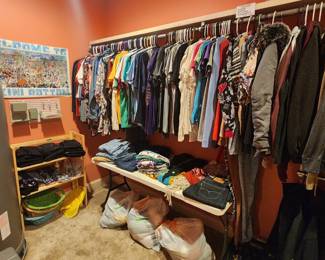 Ladies clothes and coats