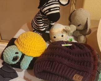 Crocheted animals