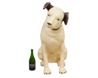 Vintage  Nipper  RCA Dog Sculpture