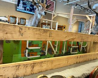 Neon "Enter" sign