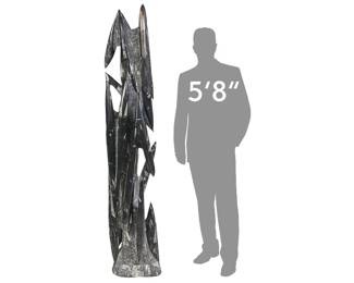 Monumental Orthoceras Fossil Specimen