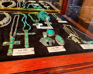 Native American Turquoise & sterling silver jewelry 