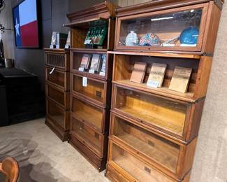 Stacking bookcases