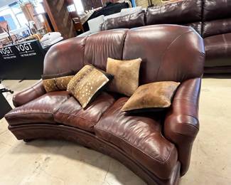 Leather couch