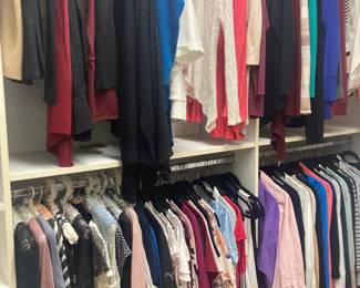 Female clothes and shoes