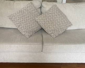 Jordan's large 2-piece 3 seater sectional Sofa with chaise and matching 2.5-seat “love seat” sofa