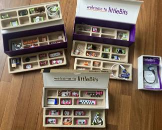 Little Bits ( 2 x Deluxe Kit and 1 Korg) 