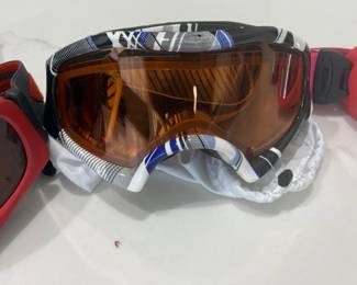(3) Bolle ski goggles 