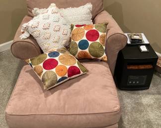Chair and Ottoman Matches Couch and Eden Pure