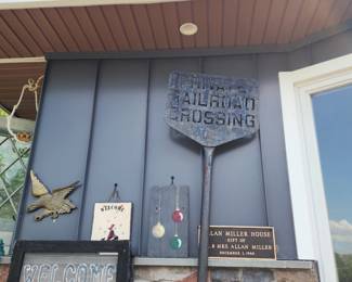 Railroad sign