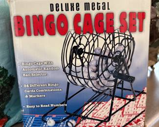 Bingo cage set