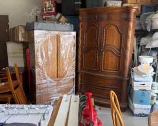 Solid Wood armor and dressers