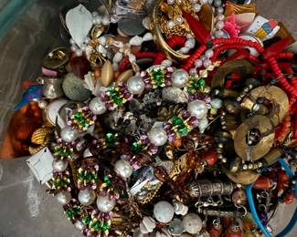 Random costume jewelry