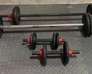 Weights, barbells & dumbbells