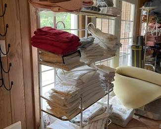 Sheets, towels, blankets, comforters and more bedding