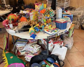 Children's toys, books games