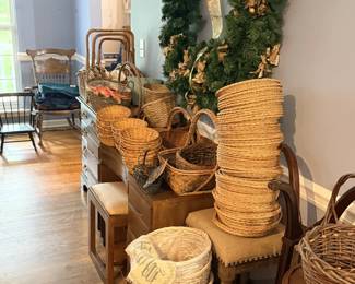 Baskets of all shapes and sizes