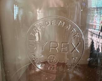 Large Vintage Pyrex Bottle 5 Gallon 