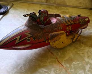 Marx 1939 Flash Gordon Rocket Toy
