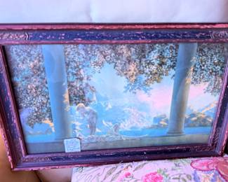 Antique Maxfield Parrish "Daybreak" Print