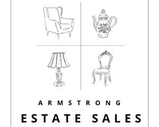 Follow us on Facebook for more up close photos and future sales. Facebook | Armstrong Estate Sales