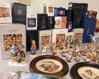 Vintage Goebel Hummel porcelain figurines