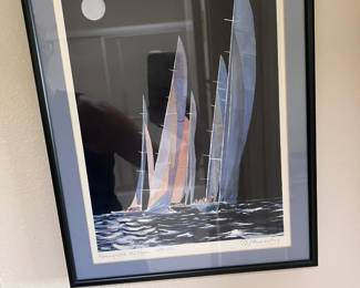 Sailboat art