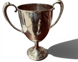 892grams 1920's Tennis trophy