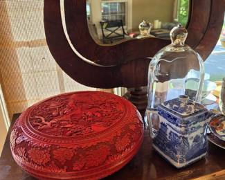Antique Cinnabar box