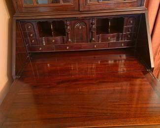 Antique Chippendale secretary 