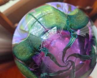 Hand blown glass