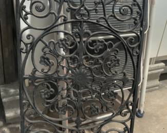 Wrought iron door Matt