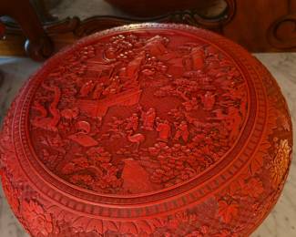 Cinnabar box