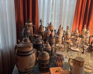 Antique tankards