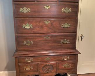 Henkle Harris Virginia galleries highboy chest of drawers