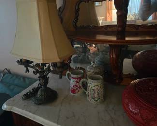 Antique marble top 