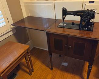 Antique sewing machine