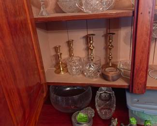 Antique candlesticks