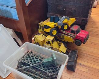 Vintage Tonka trucks