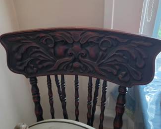 Antique Greenman chair