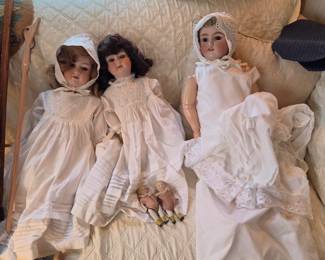 Antique German dolls